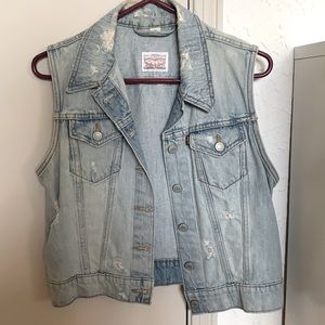 Denim jacket/vest